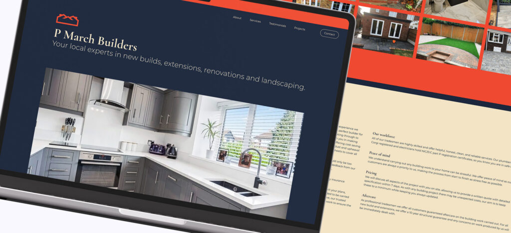 Custom themes, bespoke builds, and fully responsive sites from design through to development.